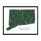Connecticut Hydrological Map - Muir Way - Hydrology
