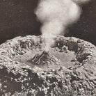 1874 Vesuvius Moon Crater Print - Muir Way - Astronomy