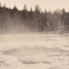 Crater of the Architectural Geyser, Lower Basin, Yellowstone 1873 - Muir Way - Photograph