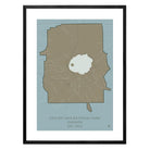 Crater Lake National Park Map - Muir Way - National Park