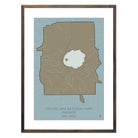 Crater Lake National Park Map - Muir Way - National Park