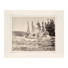 Crater of the Grotto Geyser, Yellowstone 1873 - Muir Way - Photograph