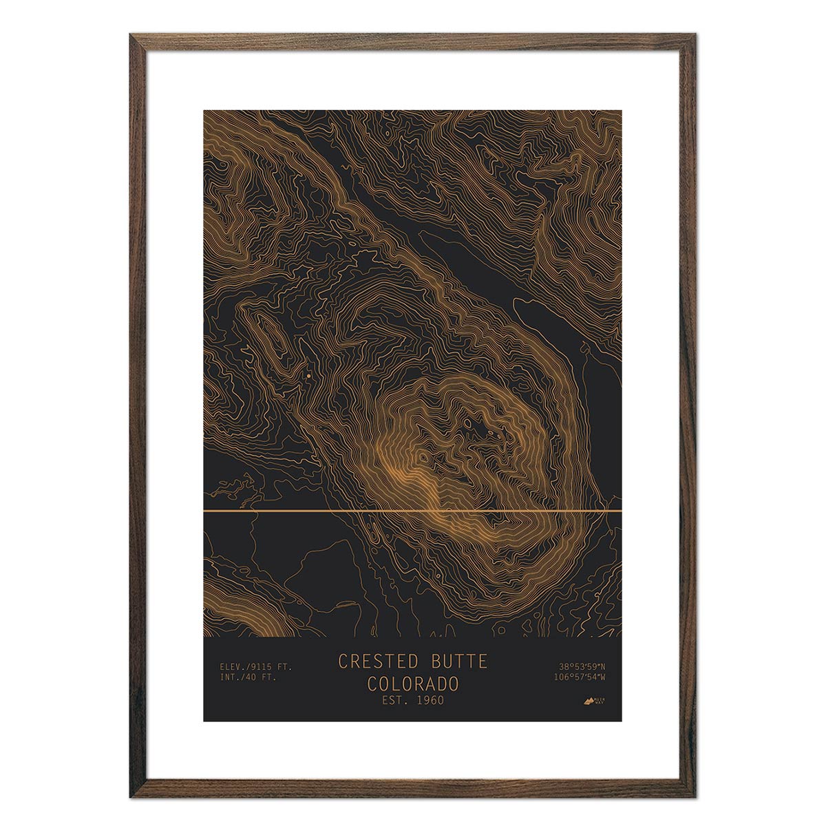 Crested Butte, Colorado - Muir Way - TOPO Series