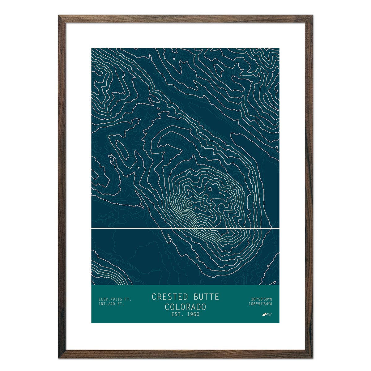 Crested Butte, Colorado - Muir Way - TOPO Series
