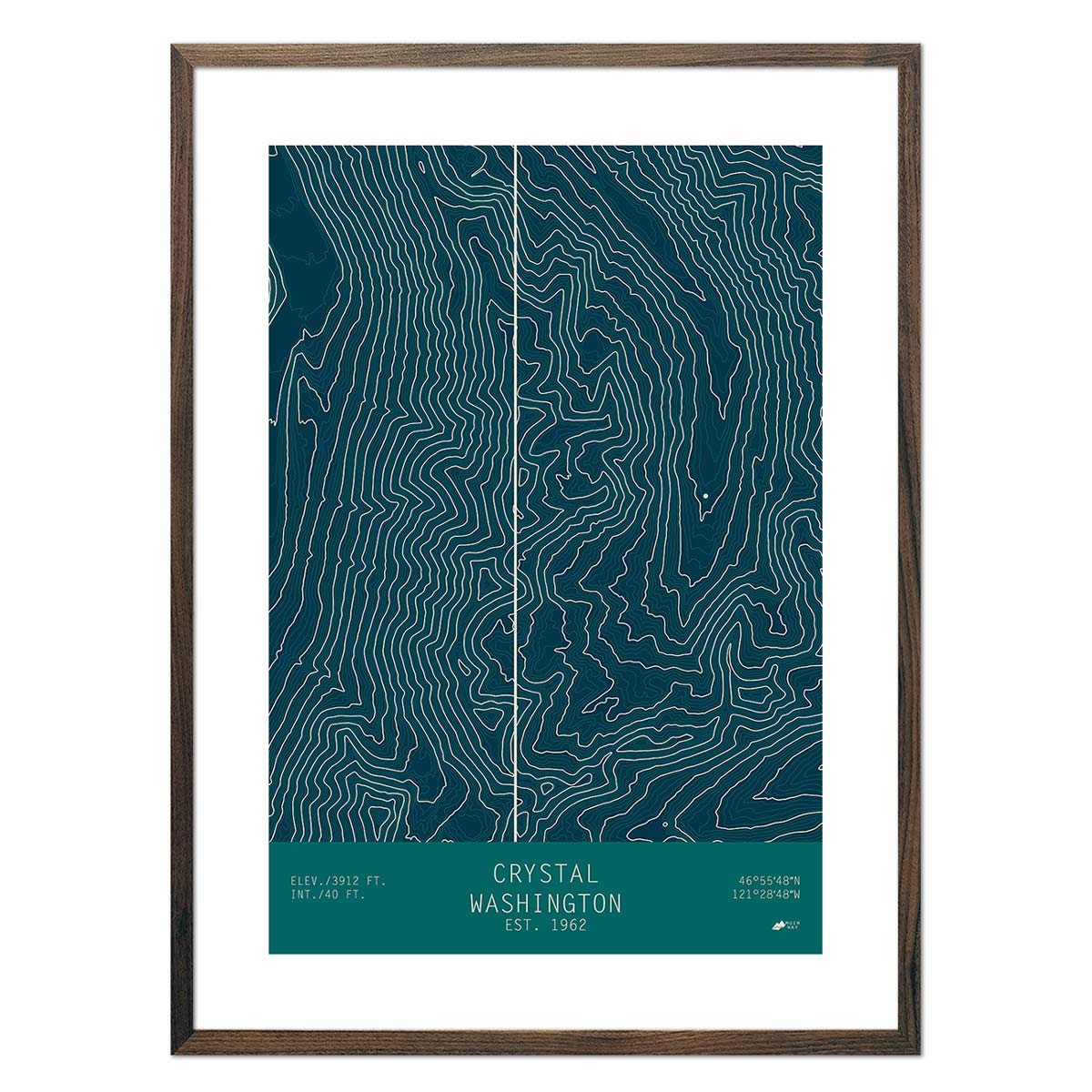 Crystal, Washington - Muir Way - TOPO Series