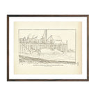 Cutting Humpback Whale Art Print - Muir Way - Fisheries