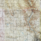 Cuyahoga Valley Shaded Relief Map - Muir Way - Relief Series