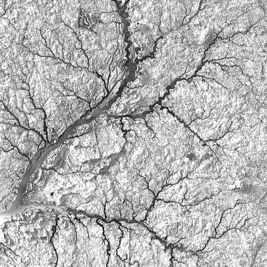 Delaware Elevation Map - Muir Way - Elevation