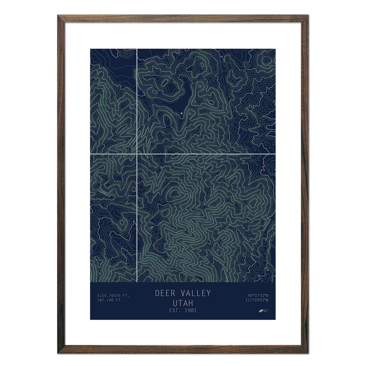 Deer Valley, Utah - Muir Way - TOPO Series