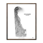 Delaware Elevation Map - Muir Way - Elevation