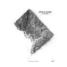 Washington D.C. Elevation Map - Muir Way - Elevation