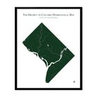 Washington D.C. Hydrological Map - Muir Way - Hydrology