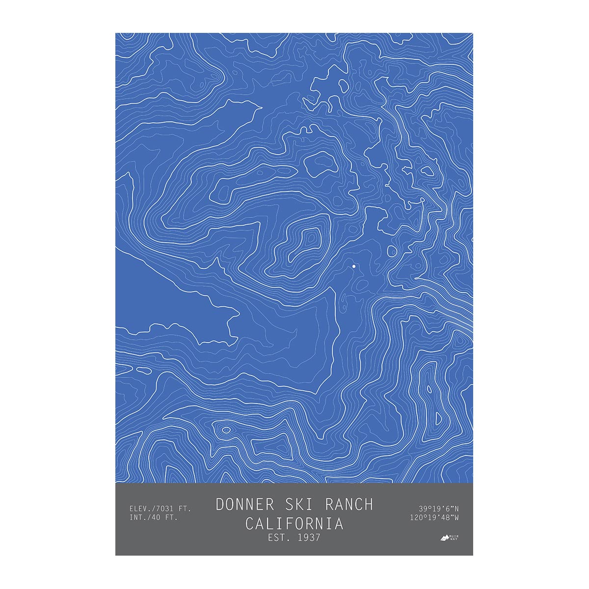 Donner, California - Muir Way - TOPO Series