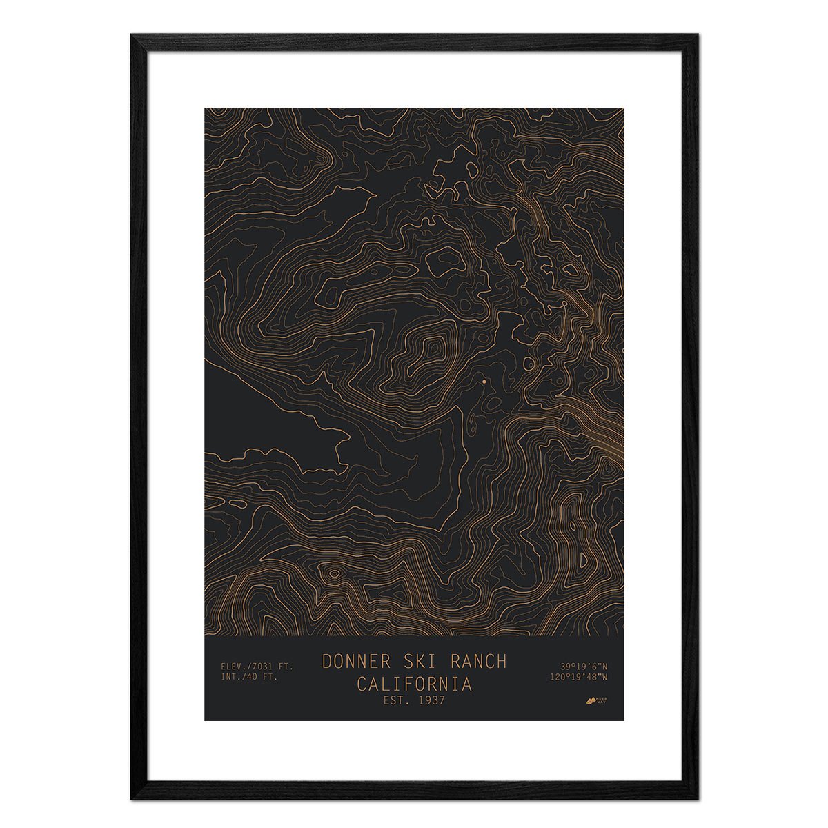 Donner, California - Muir Way - TOPO Series