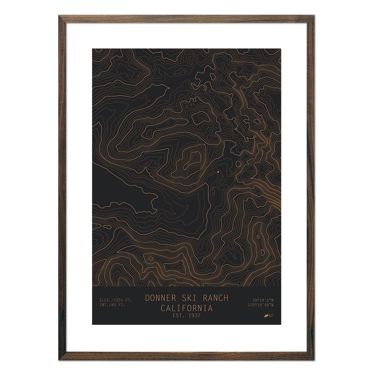 Donner, California - Muir Way - TOPO Series
