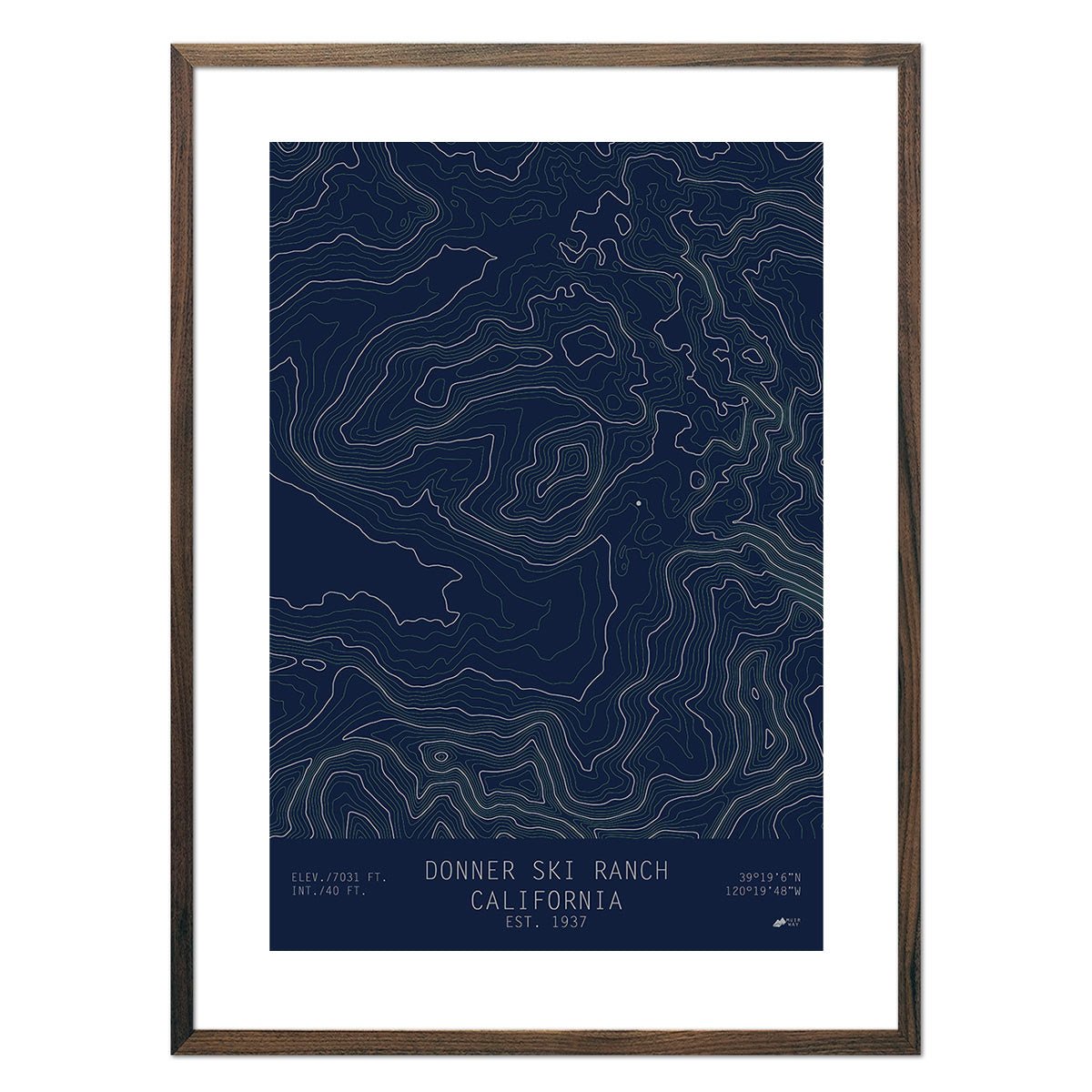 Donner, California - Muir Way - TOPO Series
