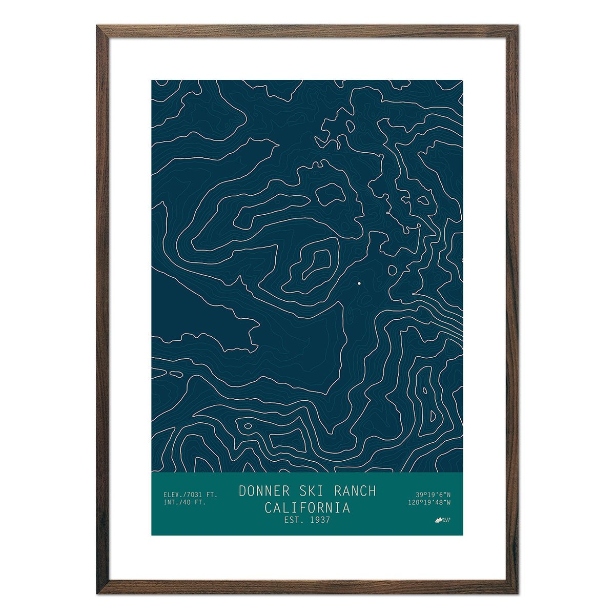 Donner, California - Muir Way - TOPO Series