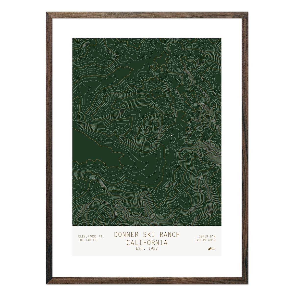 Donner, California - Muir Way - TOPO Series