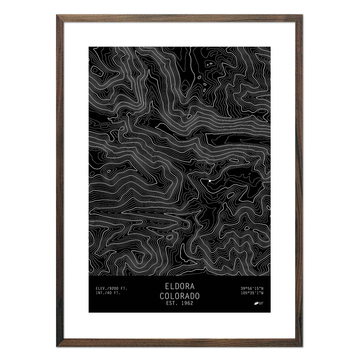 Eldora, Colorado - Muir Way - TOPO Series