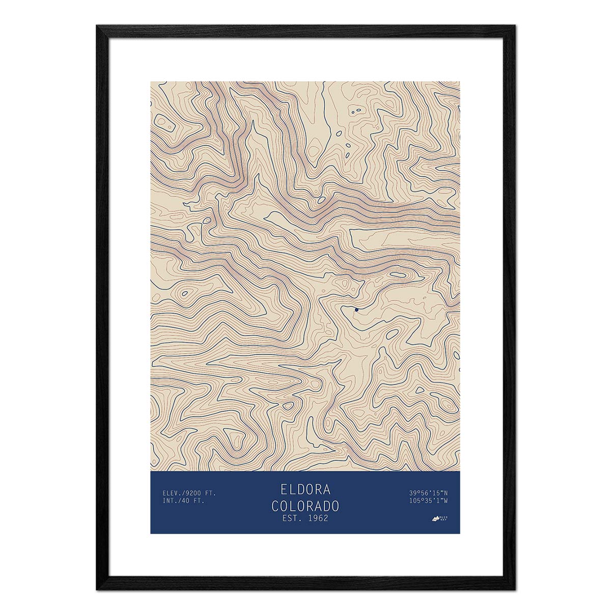 Eldora, Colorado - Muir Way - TOPO Series
