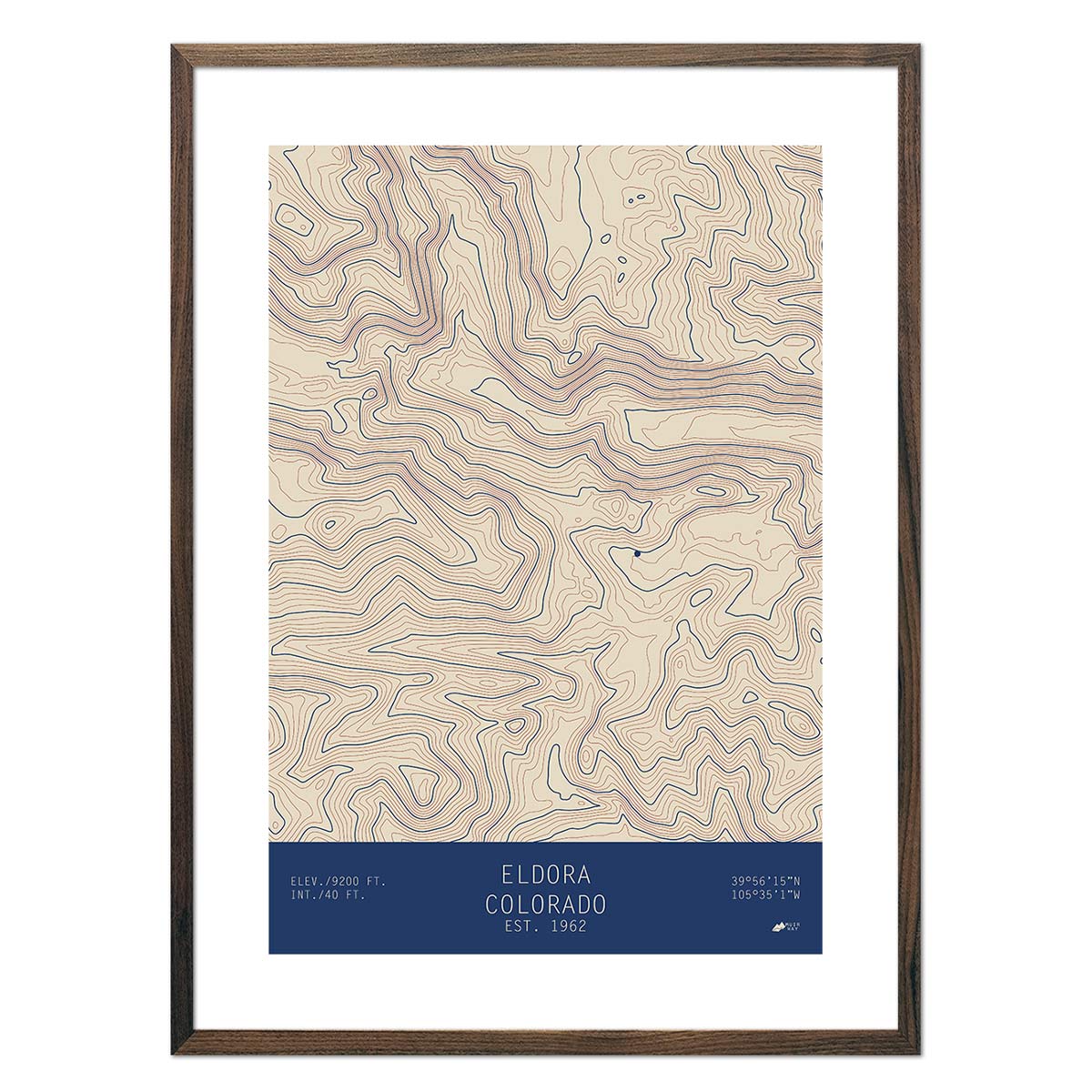 Eldora, Colorado - Muir Way - TOPO Series