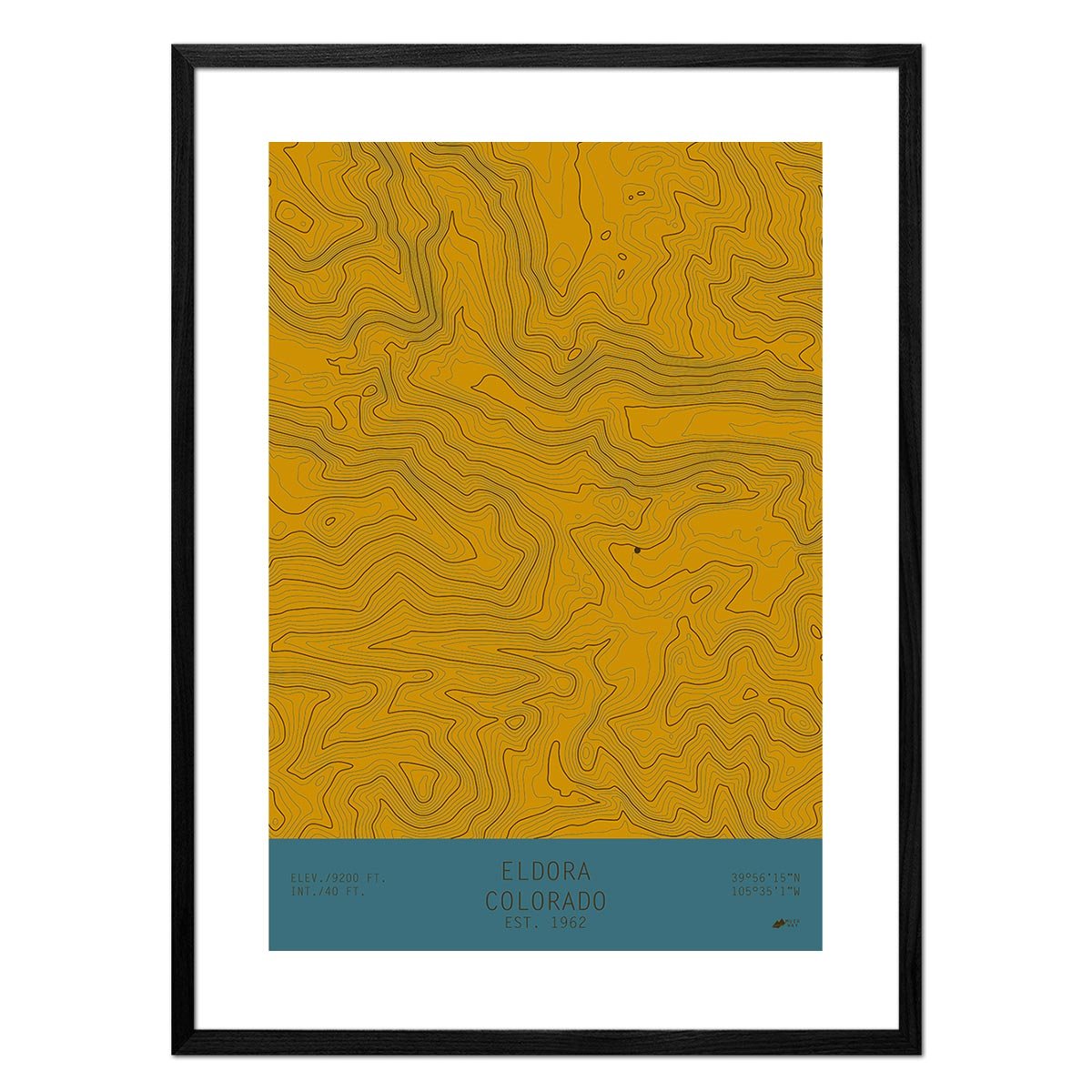 Eldora, Colorado - Muir Way - TOPO Series
