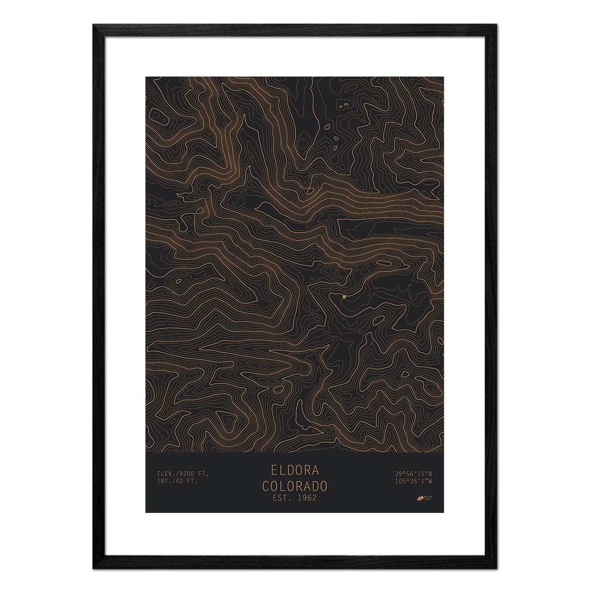 Eldora, Colorado - Muir Way - TOPO Series