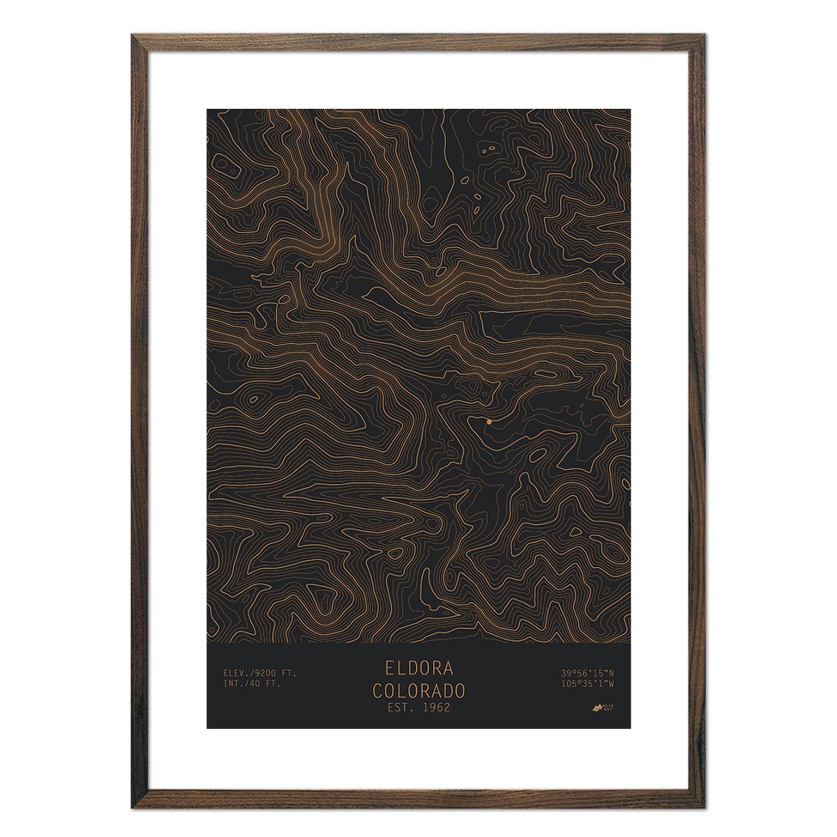 Eldora, Colorado - Muir Way - TOPO Series