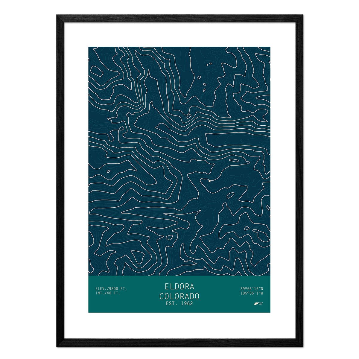 Eldora, Colorado - Muir Way - TOPO Series