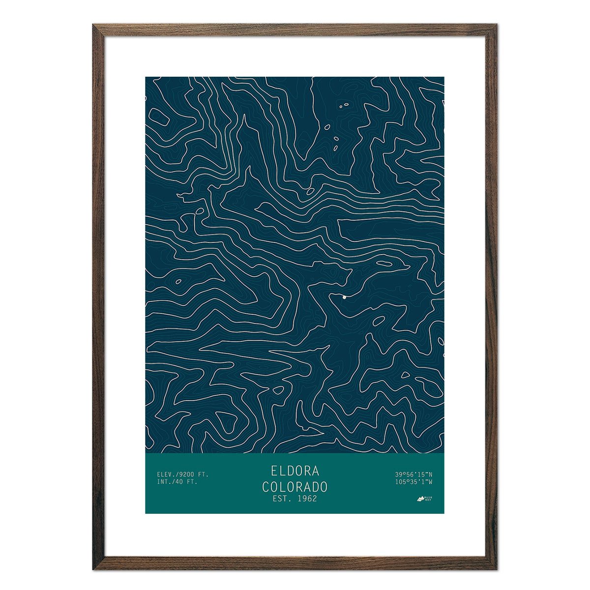 Eldora, Colorado - Muir Way - TOPO Series