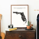 Florida Hydrological Map - Muir Way - Hydrology