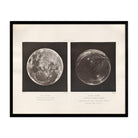 1874 Full Moon and Glass Globe Print - Muir Way - Astronomy