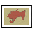 Gates of the Arctic National Park and Preserve Map - Muir Way - National Park
