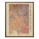 Yellowstone Geologic Map of Canyon Section 1904 Map - Muir Way - Vintage Map