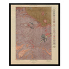 Yellowstone Geologic Map of Crandall 1904 Map - Muir Way - Vintage Map