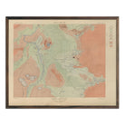 Yellowstone Geologic Map of Firehole Geyser Basin 1904 Map - Muir Way - Vintage Map