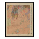 Yellowstone Geologic Map of Gallatin 1904 Map - Muir Way - Vintage Map