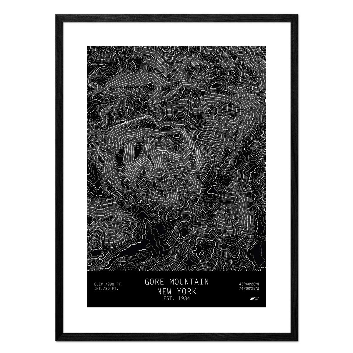 Gore, New York - Muir Way - TOPO Series