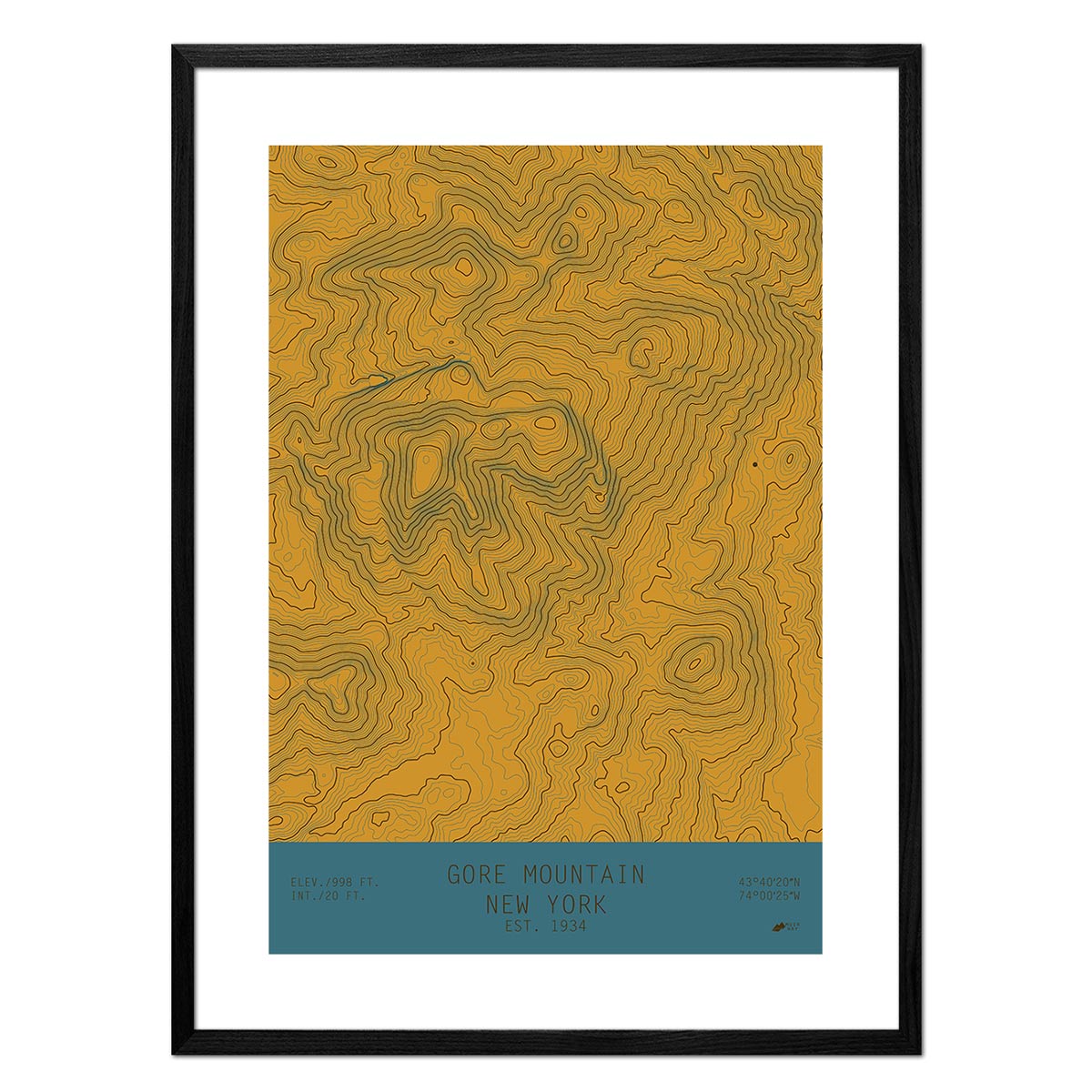 Gore, New York - Muir Way - TOPO Series