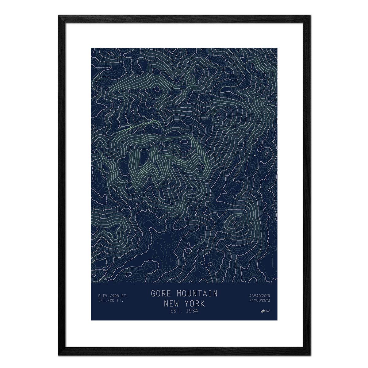 Gore, New York - Muir Way - TOPO Series