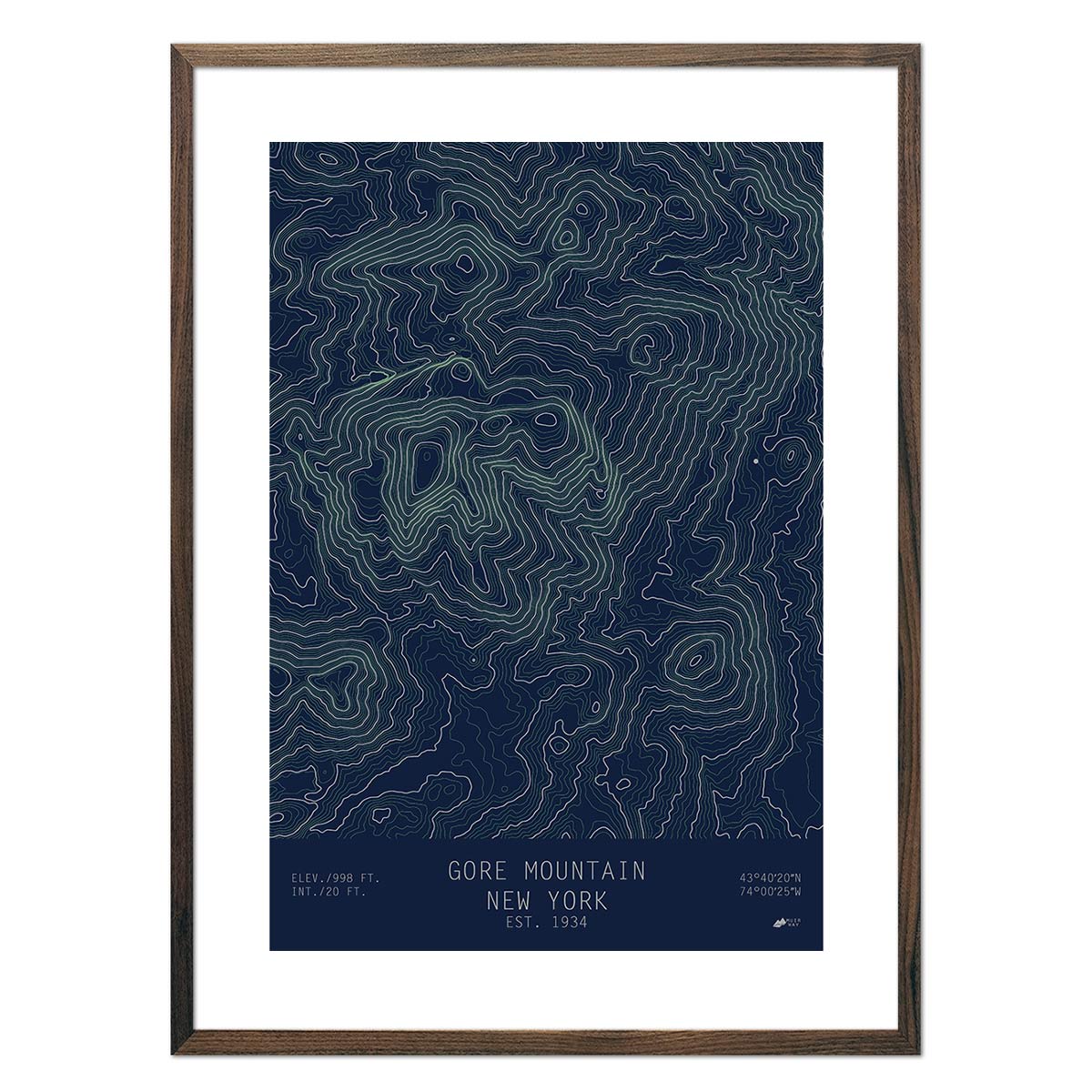 Gore, New York - Muir Way - TOPO Series