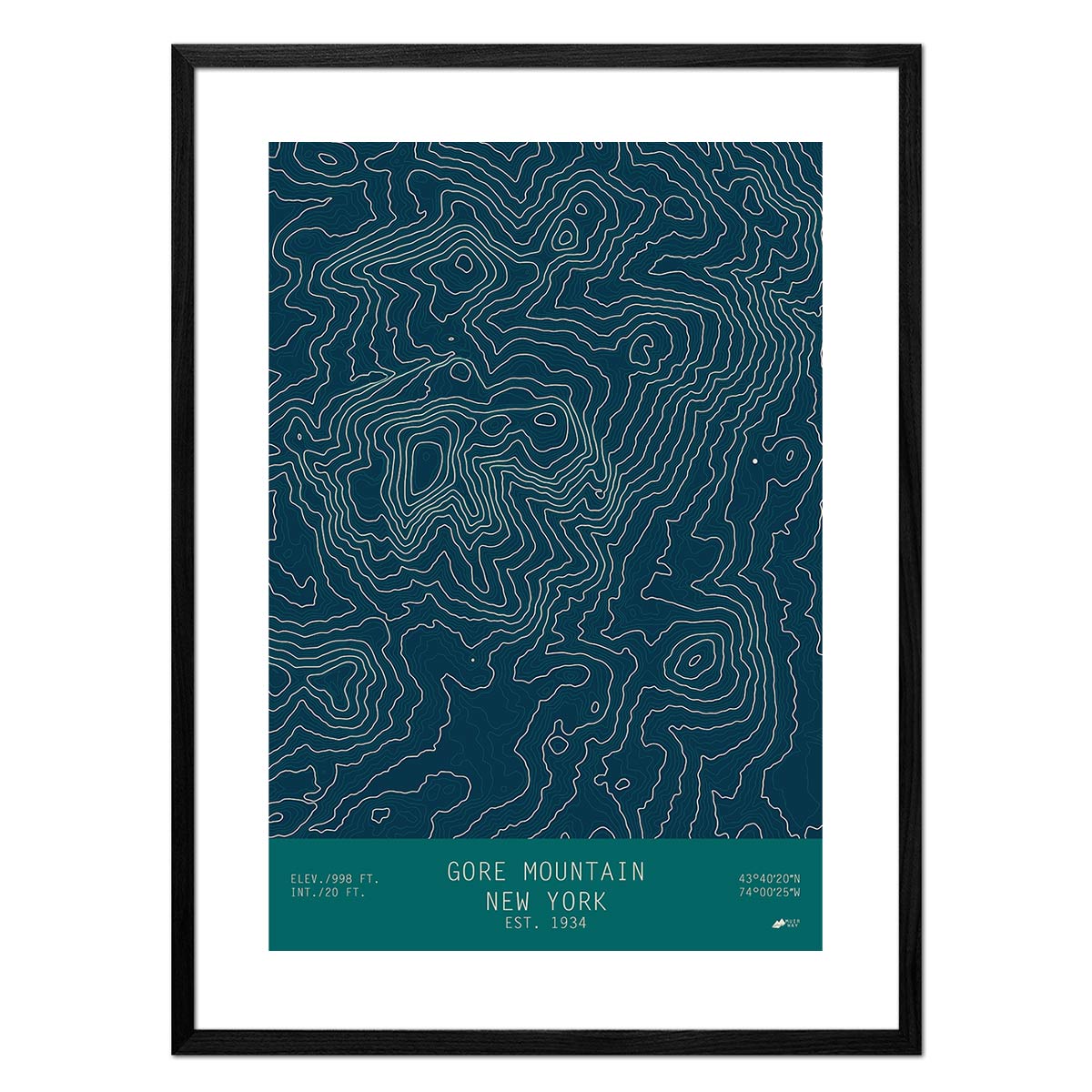 Gore, New York - Muir Way - TOPO Series