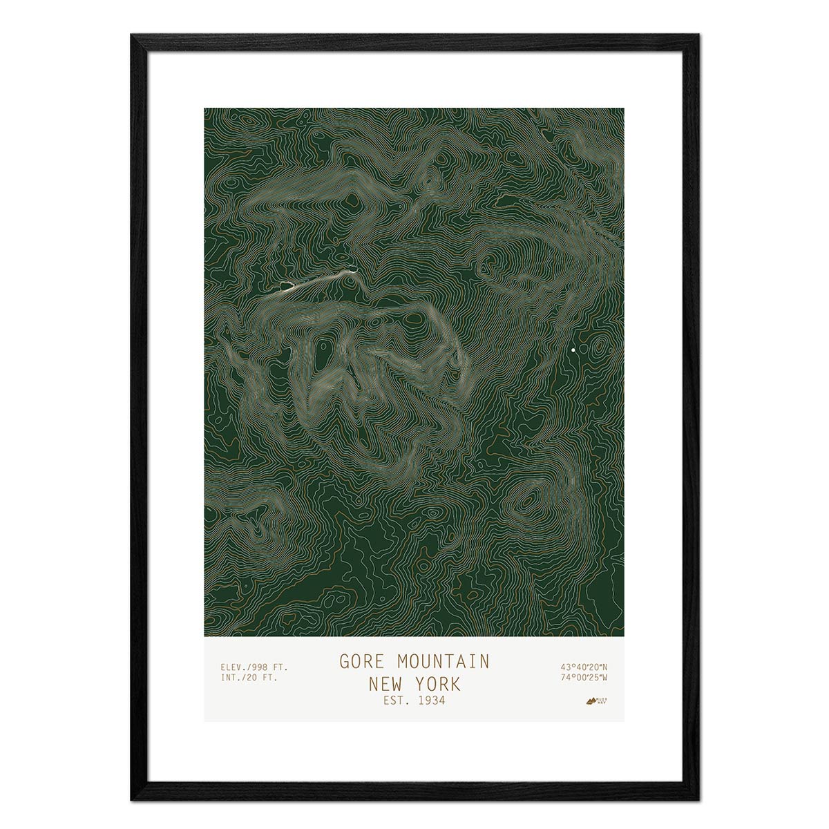 Gore, New York - Muir Way - TOPO Series