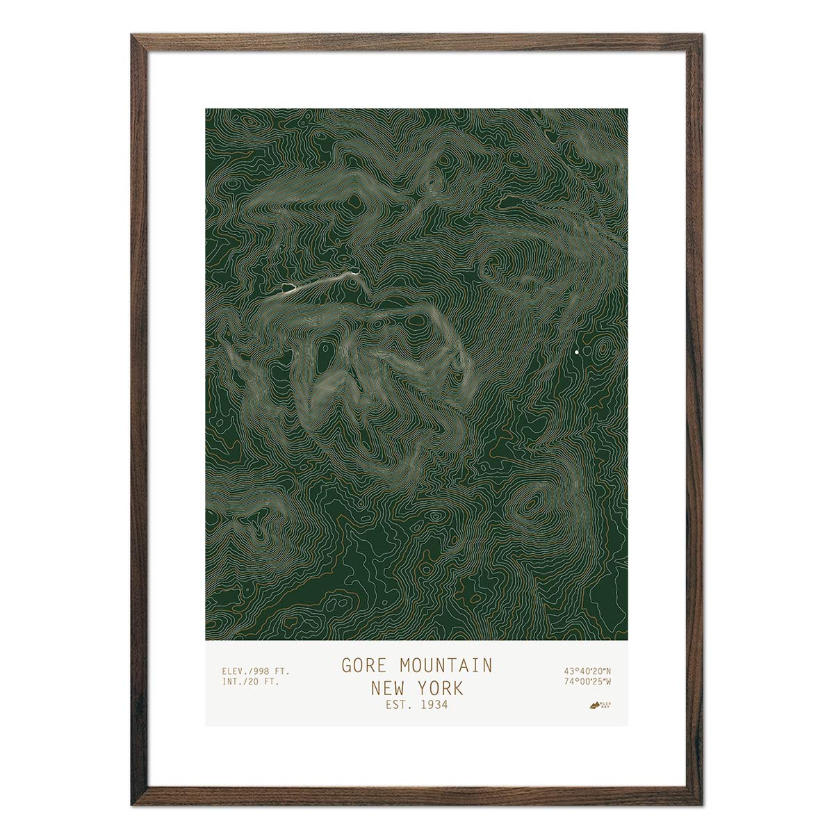 Gore, New York - Muir Way - TOPO Series