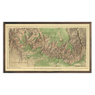 Grand Canyon National Park 1926 Map - Muir Way - Vintage Map