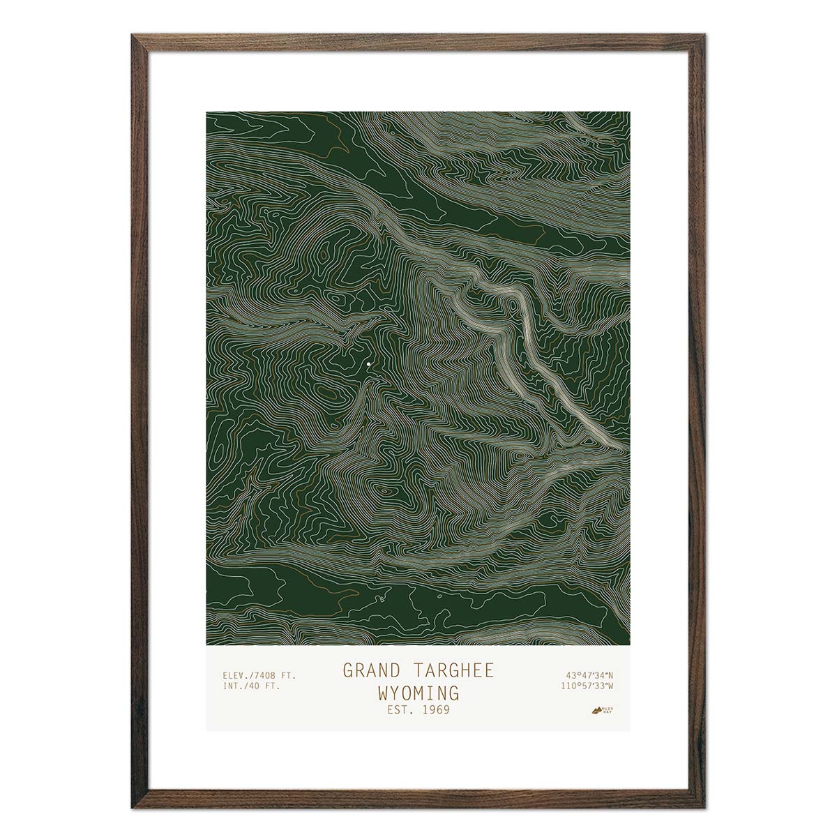 Grand Targhee, Wyoming - Muir Way - TOPO Series