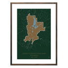 Grand Teton National Park Map - Muir Way - National Park