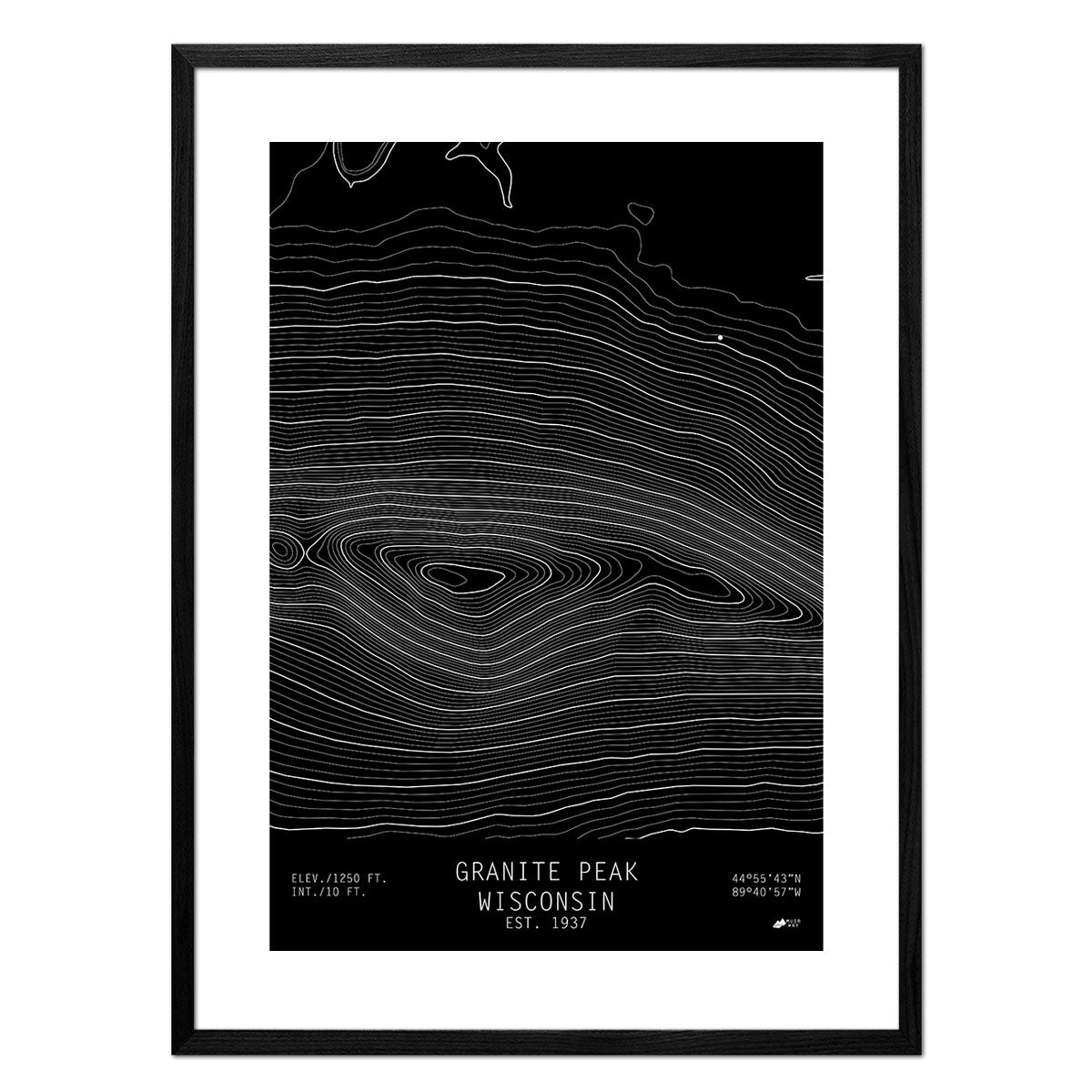 Granite Peak, Wisconsin - Muir Way - TOPO Series