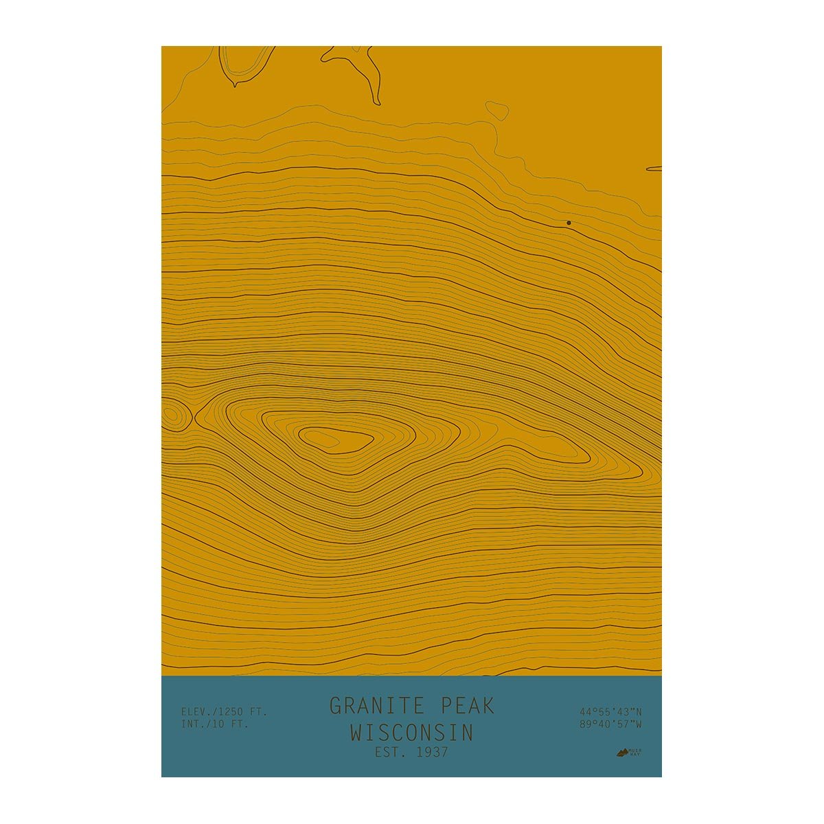 Granite Peak, Wisconsin - Muir Way - TOPO Series