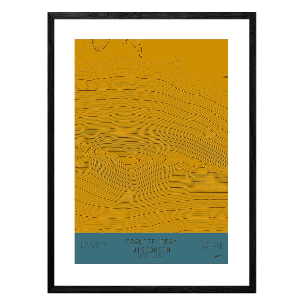 Granite Peak, Wisconsin - Muir Way - TOPO Series